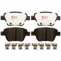 R/M Brakes BRAKE PADS OEM OE Replacement Hybrid Technology Includes Mounting Hardware EHT1456H